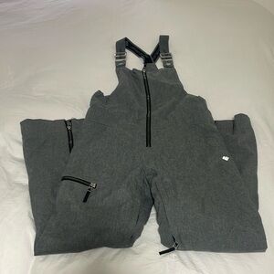 Girls gray Obermeyer ski bibs